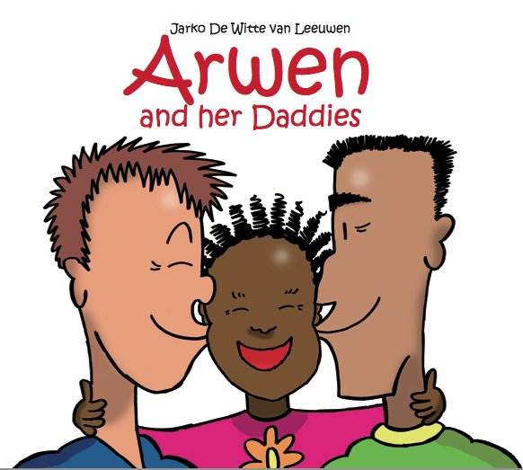 《阿文和她的兩個爸爸》(Arwen and Her Daddies)應該是世界上第一本同志家庭的童書吧。